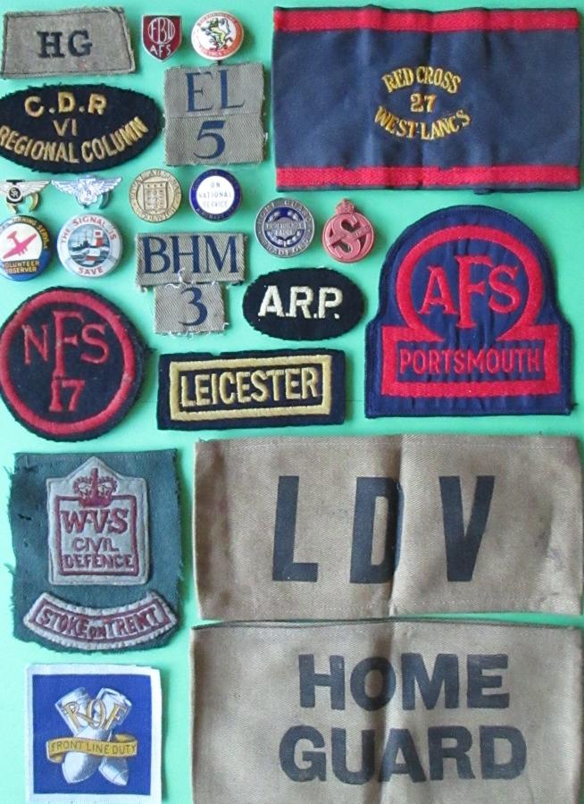 HOME FRONT BADGES