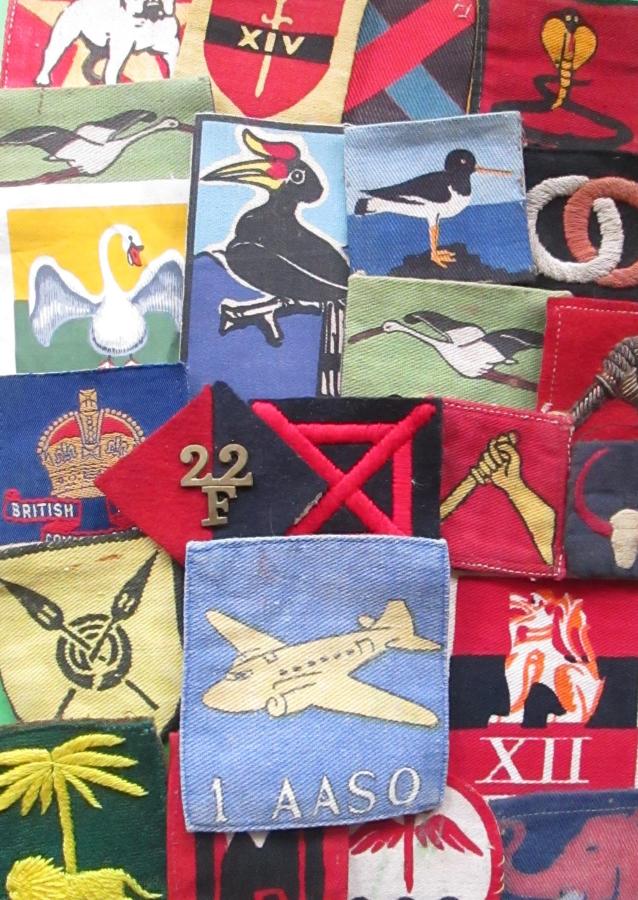 OVER SEAS FORMATION PATCHES