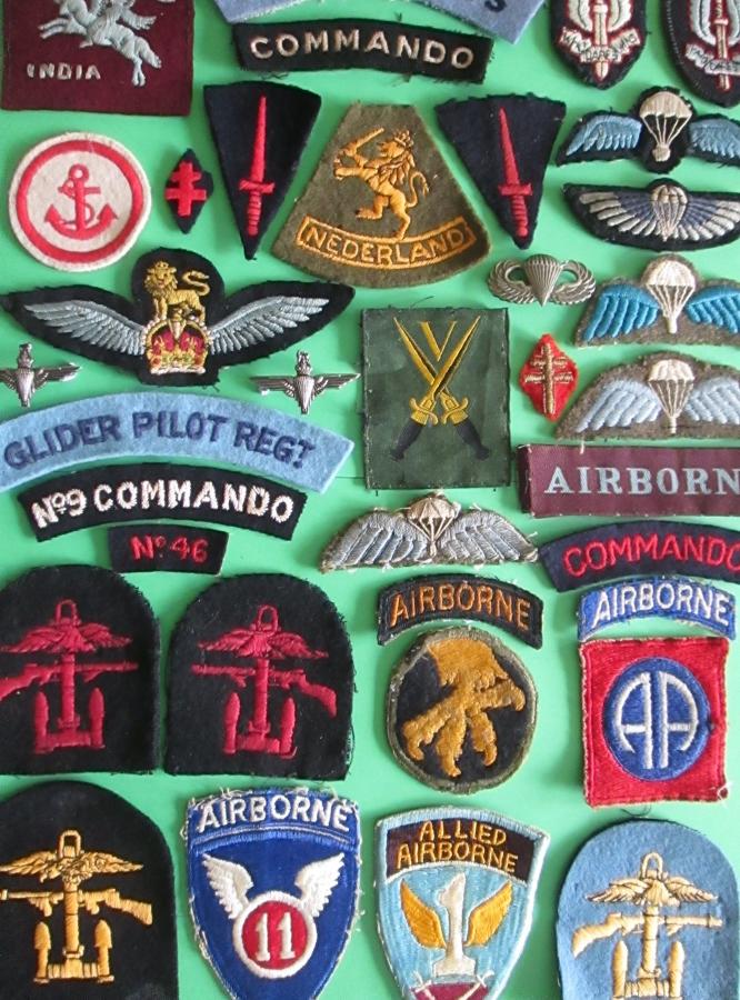 WWII & POST WWII SPECIAL FORCES BADGES