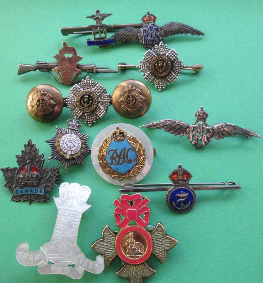 SWEETHEART BROOCHES
