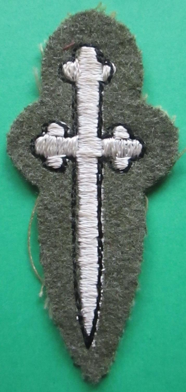 A RARE WWII CANADIAN ARMOURED FORMATION PATCH