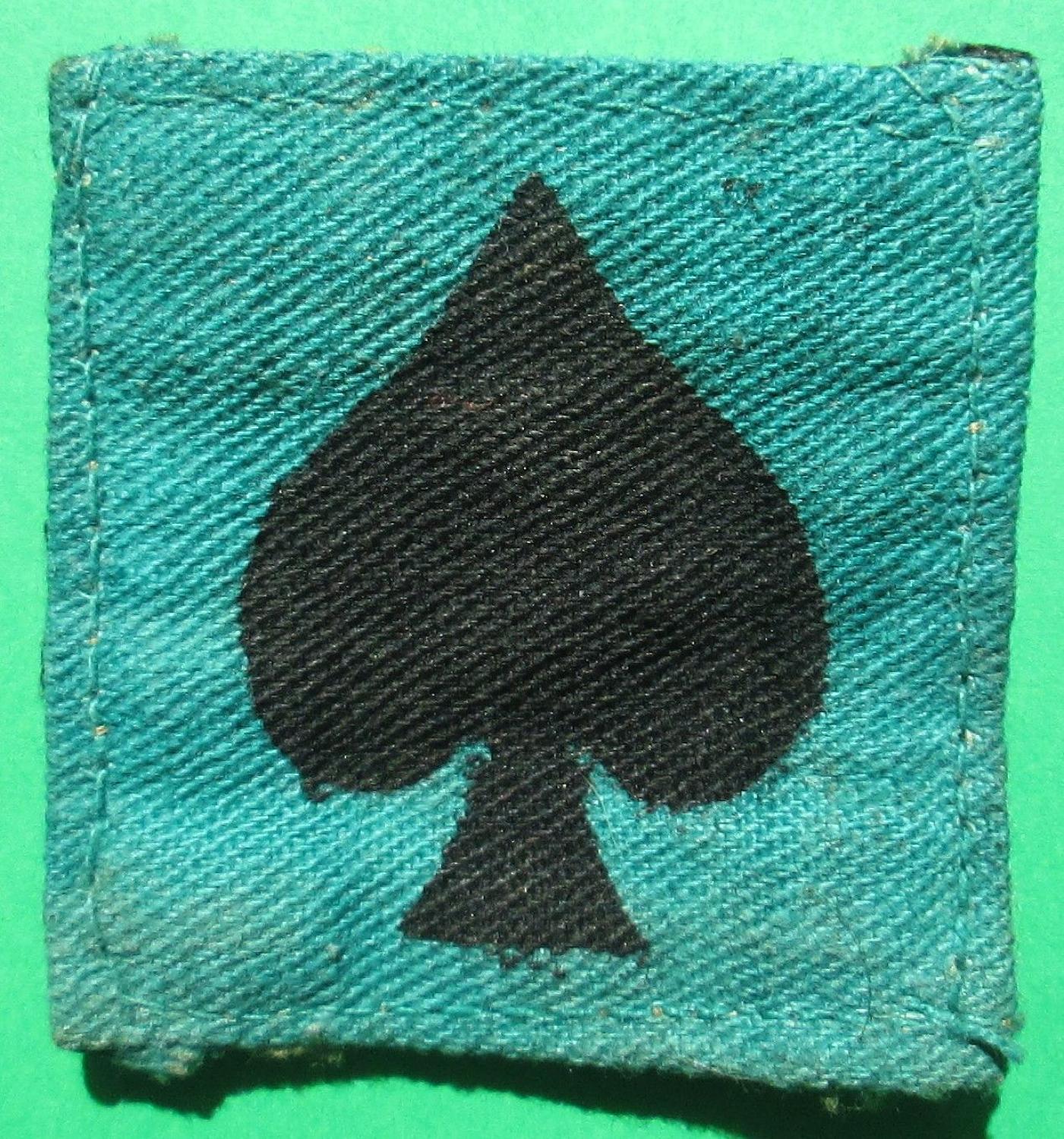 A 25th INDIAN DIVISION FORMATION PATCH
