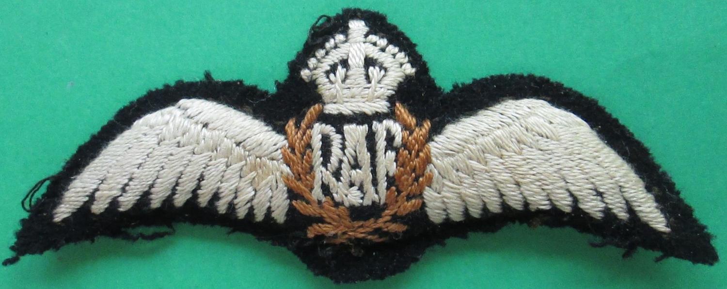 RAF PADDED PILOTS WINGS