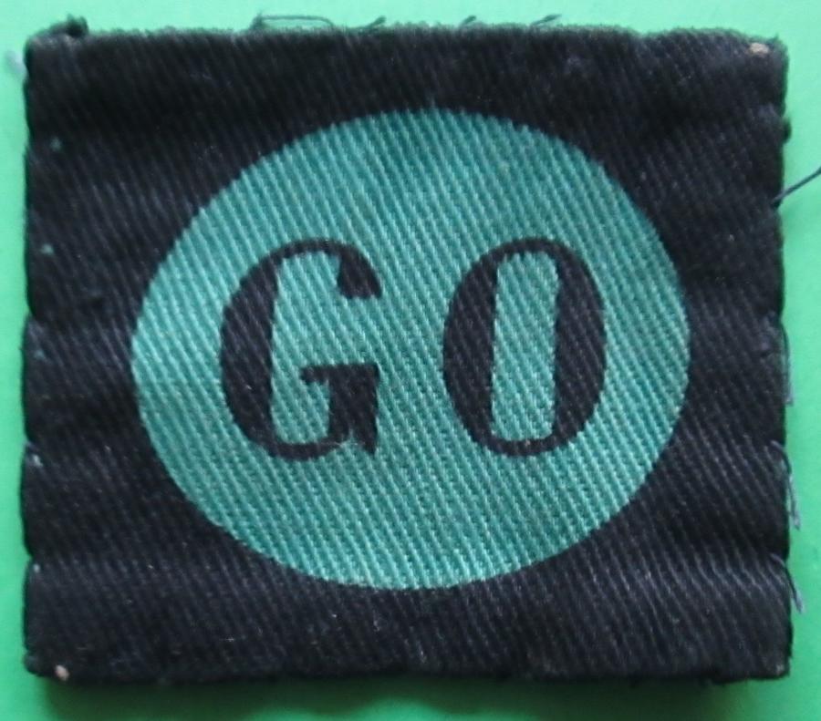 A GOOD USED 8TH ARMOURED DIVISION FORMATION PATCH