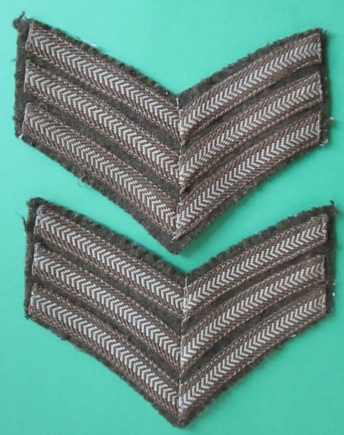 A MATCHING PAIR OF SGTS STRIPS