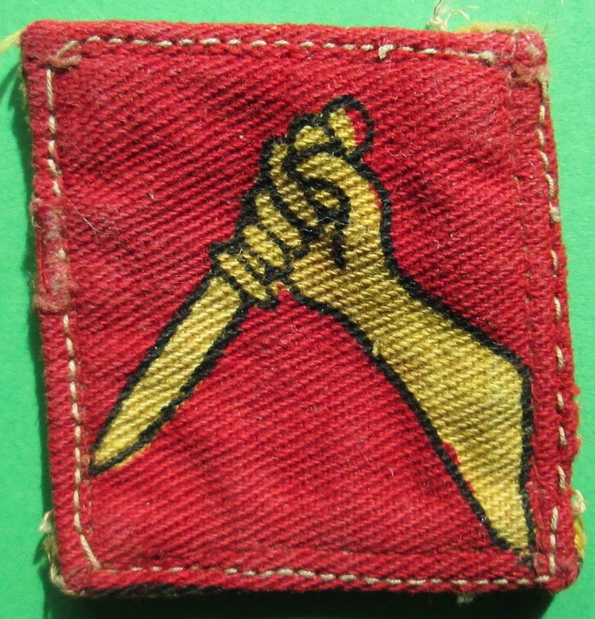A FORMATION PATCH FOR THE 19TH INDIAN DIVISION