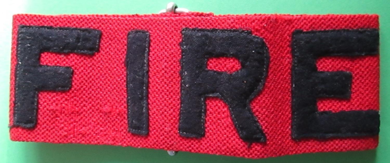 RED FIRE ARM BAND