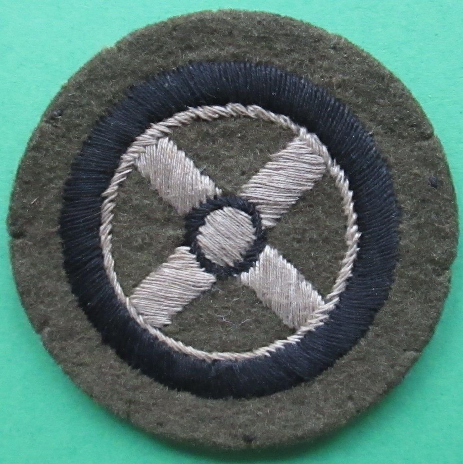 A SKILL AT ARMS BADGE FOR DRIVERS