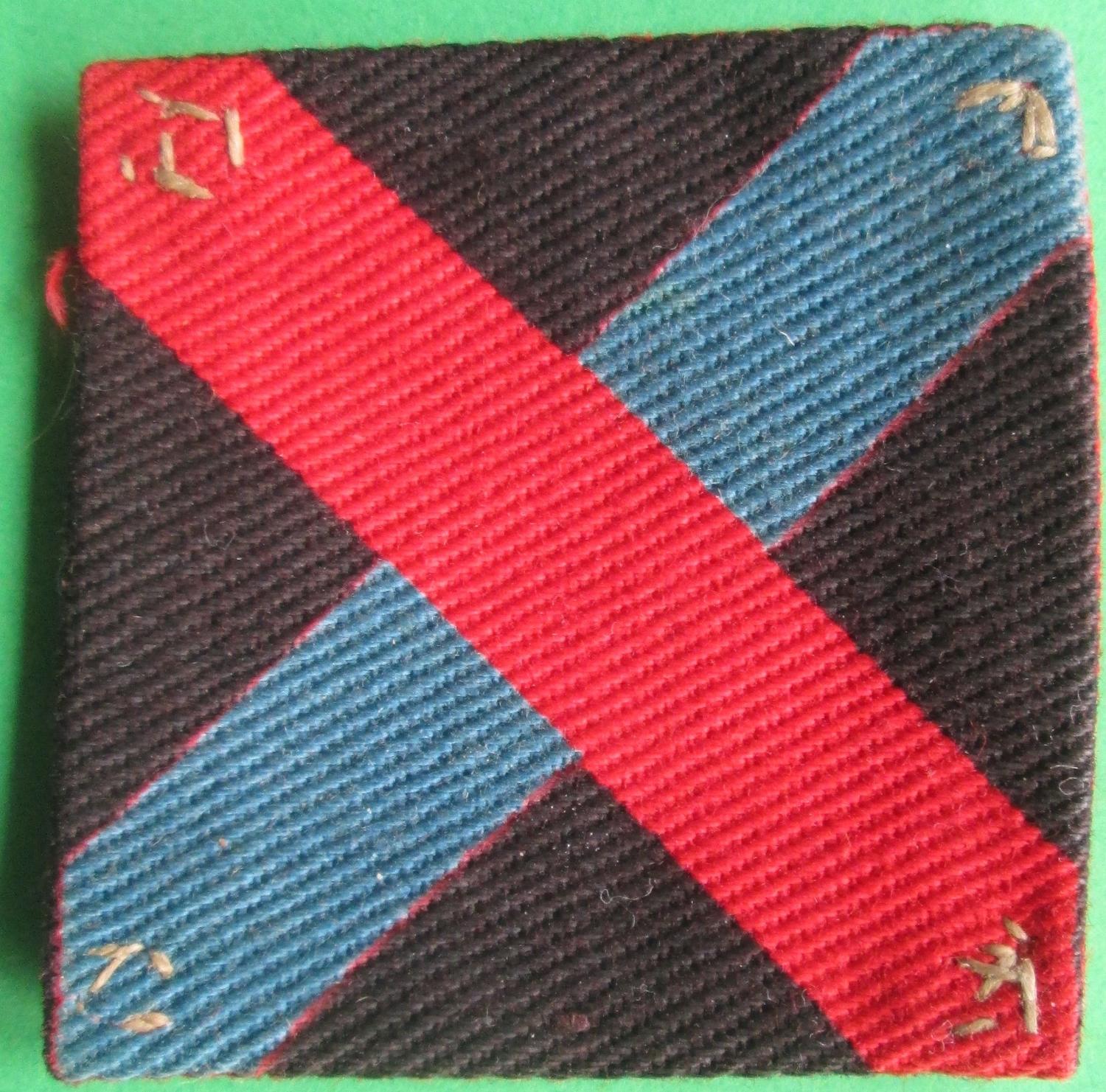 A 10th INDIAN DIVISION FORMATION PATCH