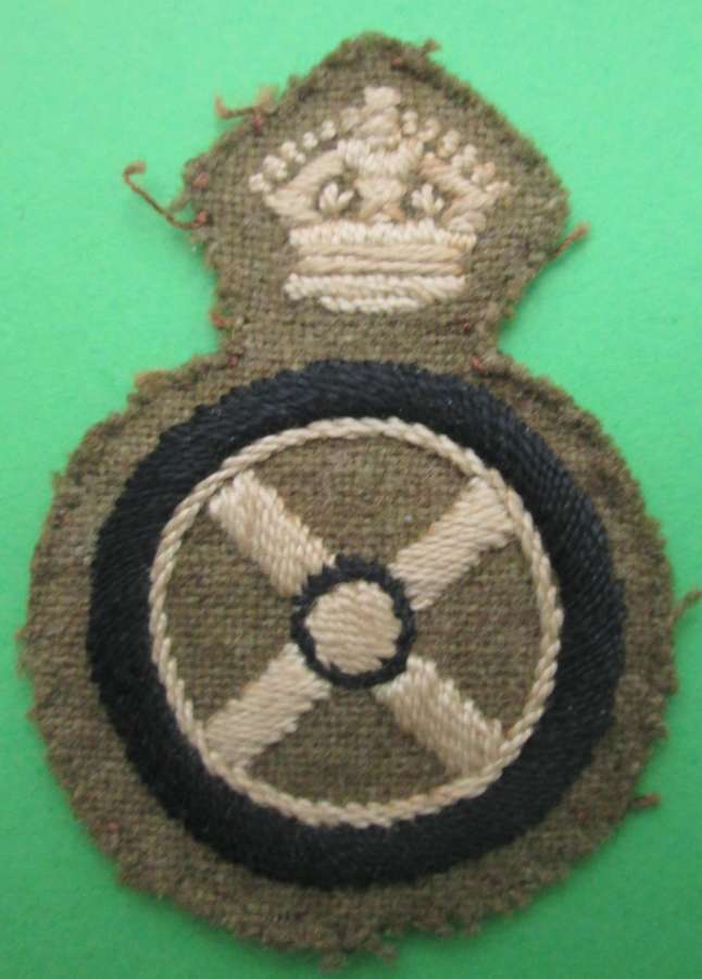A WWII PERIOD DRIVER INSTRUCTORS BADGE
