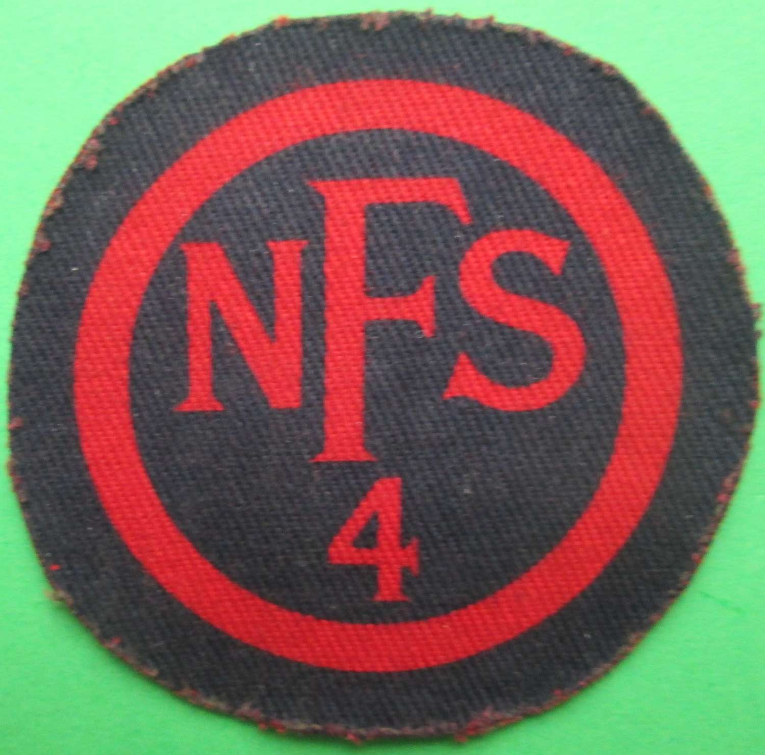 A NATIONAL FIRE SERVICE BADGE FOR ZONE 4