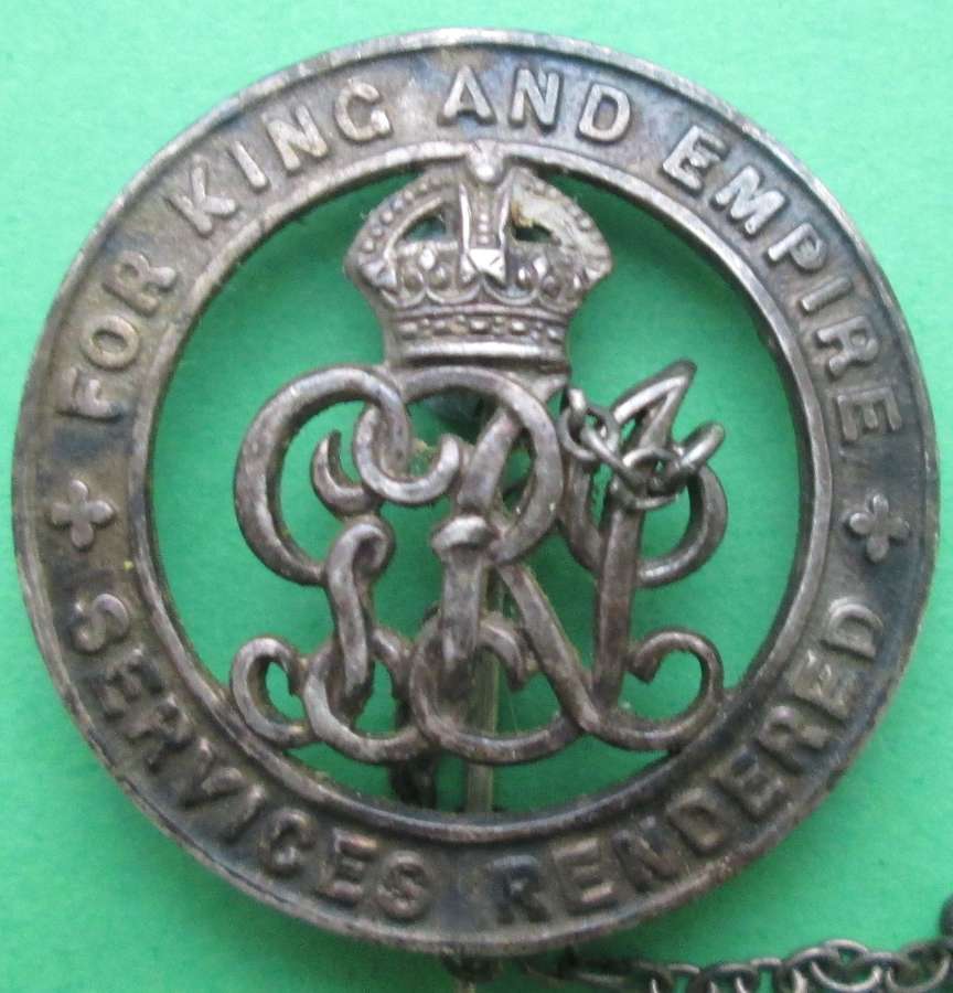 WWI SILVER WOUND BADGE