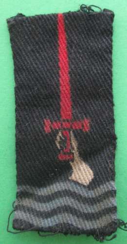 A GOOD PRINTED 77TH DIVISION FORMATION PATCH