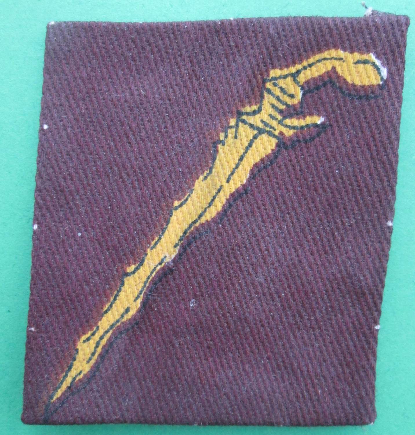 AN HQ OVERSEAS COMMONWEALTH LAND FORCES FORMATION SIGN