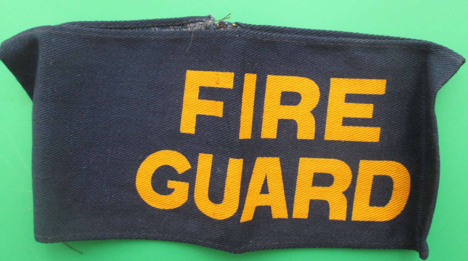 AN EARLY WWII FIRE GUARD PARTY ARMBAND