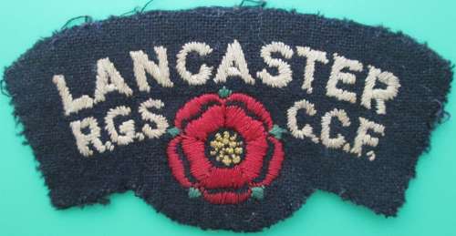 A LANCASTER ROYAL GRAMMAR SCHOOL C.C.F TITLE