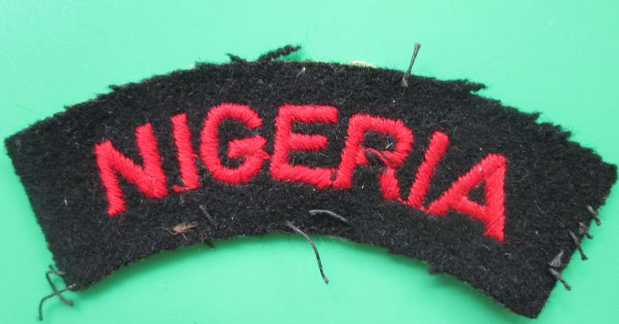 A NIGERIA SHOULDER TITLE