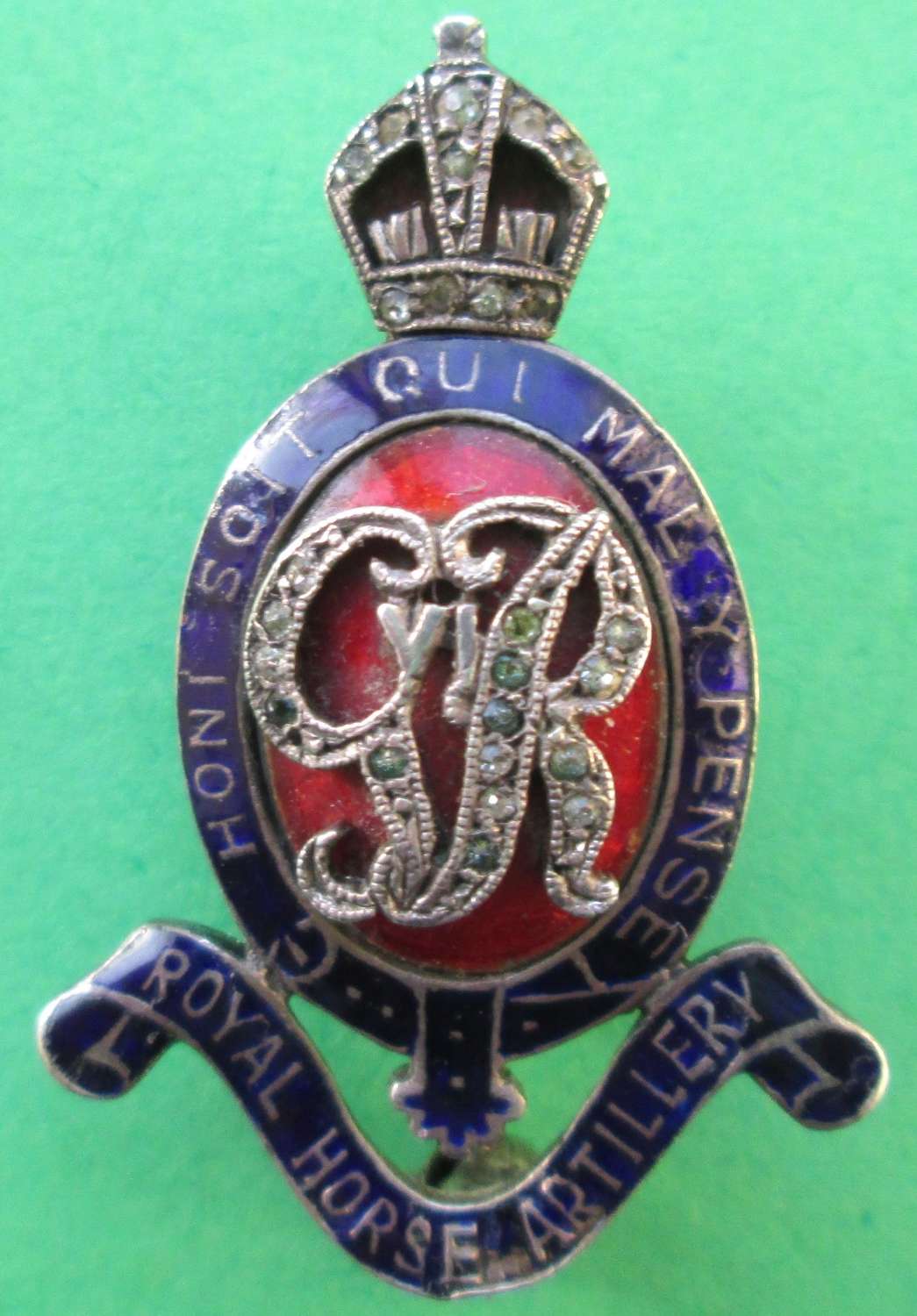 A SWEETHEART PIN BROOCH FOR THE ROYAL HORSE ARTILLERY