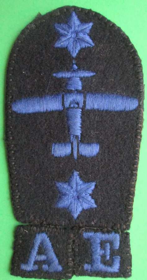 A NAVY WOMENS 'FITTER AND MECHANIC BADGE,2ND CLASS