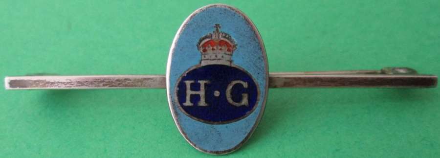 SWEETHEART BAR BROOCH FOR THE HOME GUARD