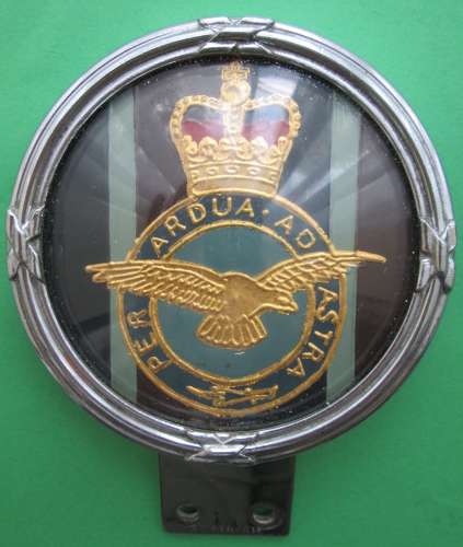 Royale Military Car Grill Badge & Fittings ROYAL CORPS TRANSPORT VETERAN B2.3330 
