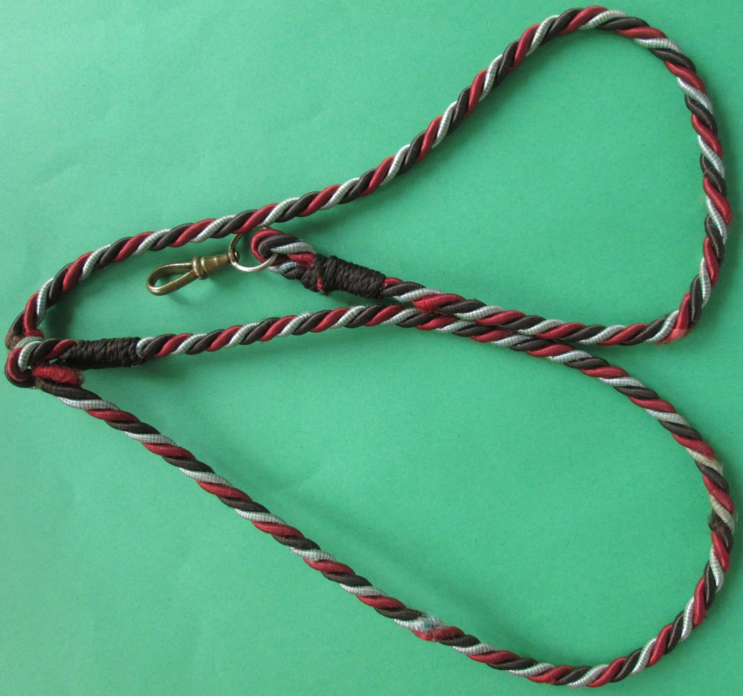 AN OFFICER'S LANYARD FOR THE AUXILLARY TERRITORIAL SERVICE
