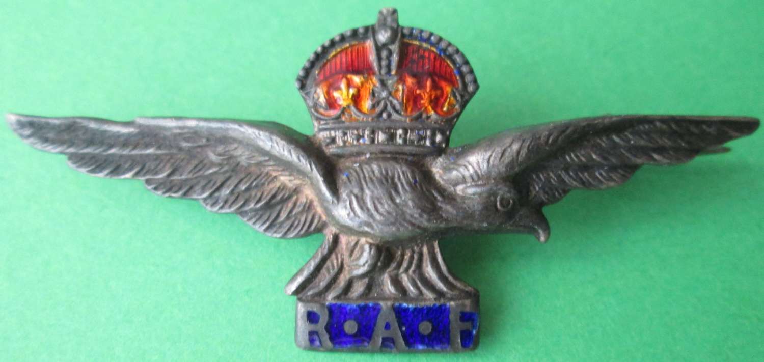 RAF PILOTS WING SWEETHEART  BROOCH