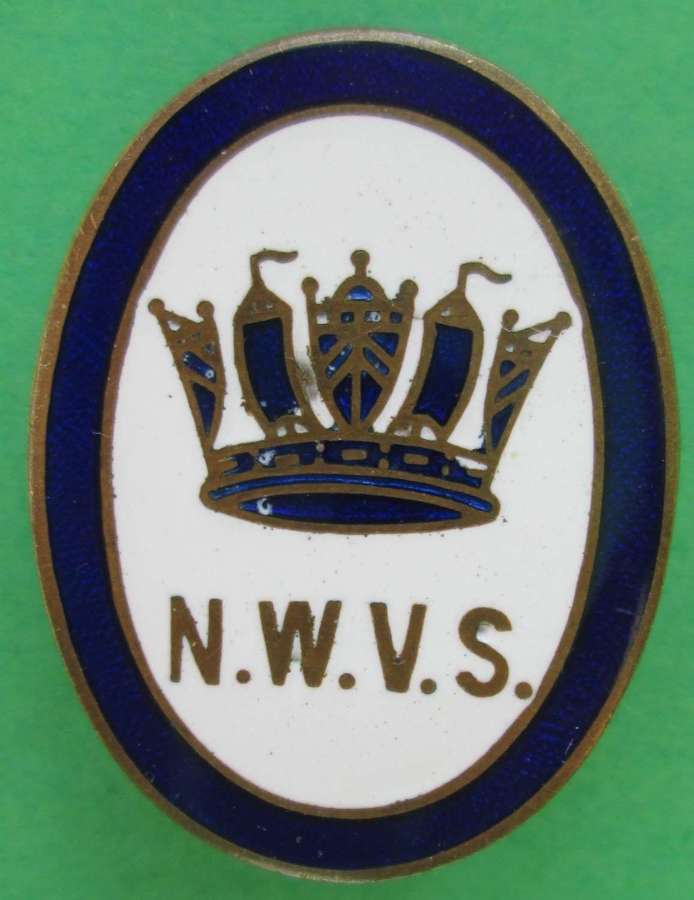 A NAVY WOMANS'S VOLUNTEER SERVICE PIN BADGE