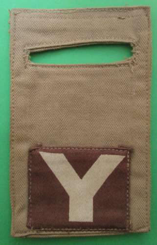 WWII PERIOD 5TH INFANTRY DIVISION TROPICAL SLIDE