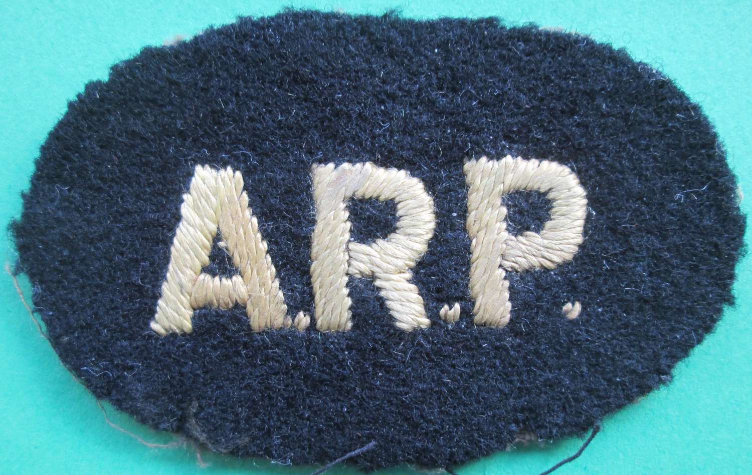 WWII WHITE  ARP PATCH