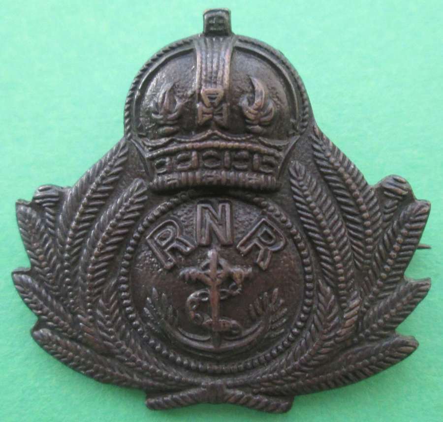 A Royal Naval Reserve lapel badge