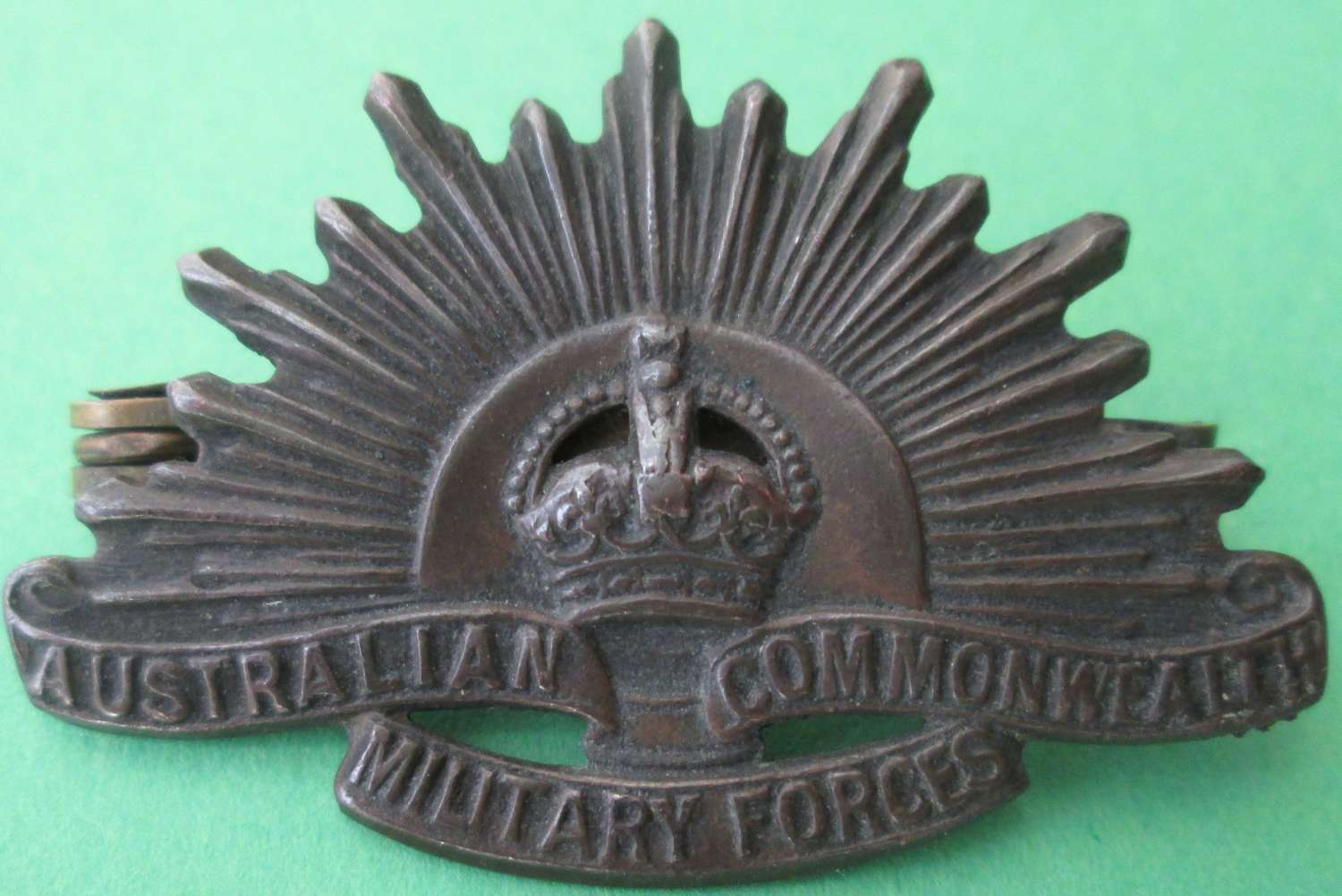 An Australian commonwealth millitary forces badge