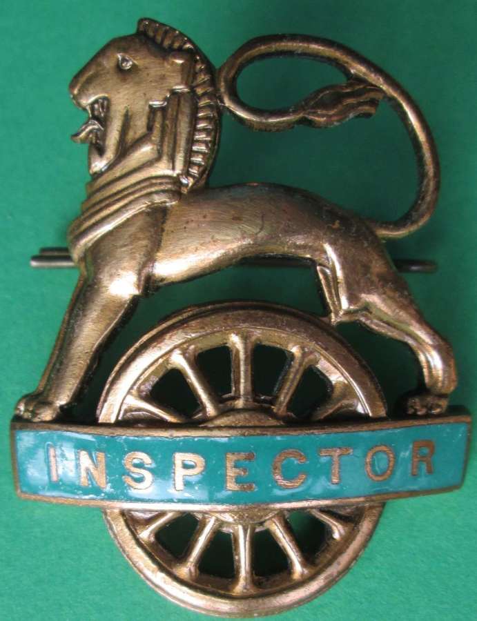 British Rail Inspector's badge
