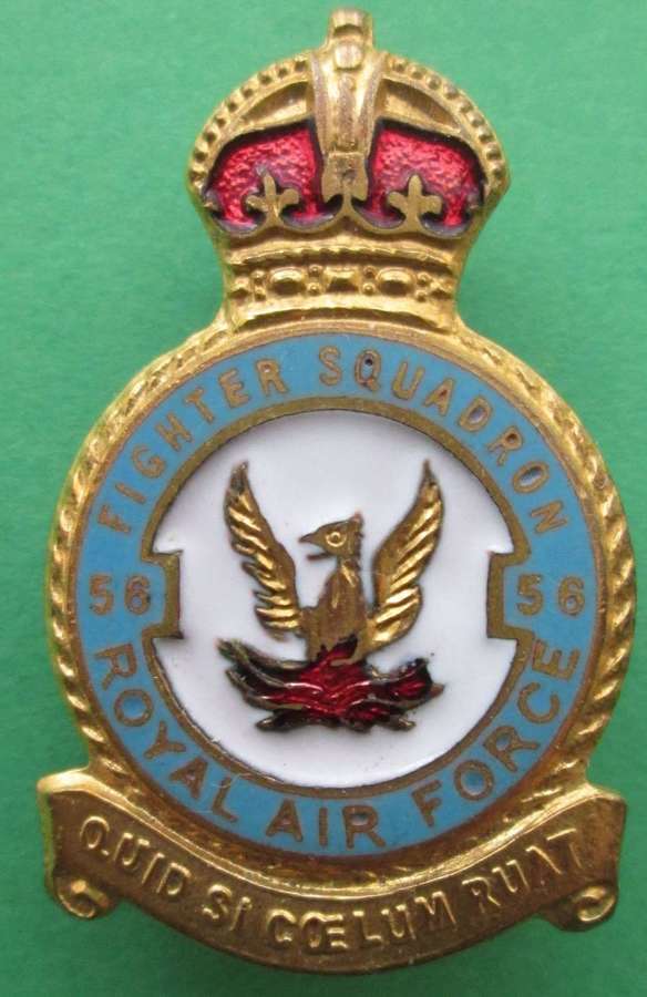 ROYAL AIR FORCE 56 FIGHTER SQUADRON BADGE