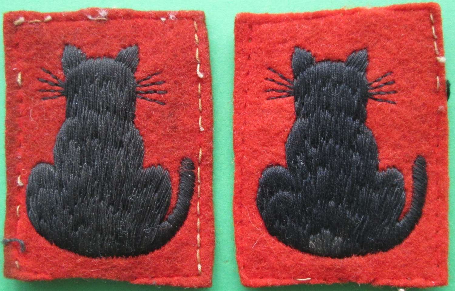 A PAIR OF 56TH LONDON DIVISION FORMATION SIGNS