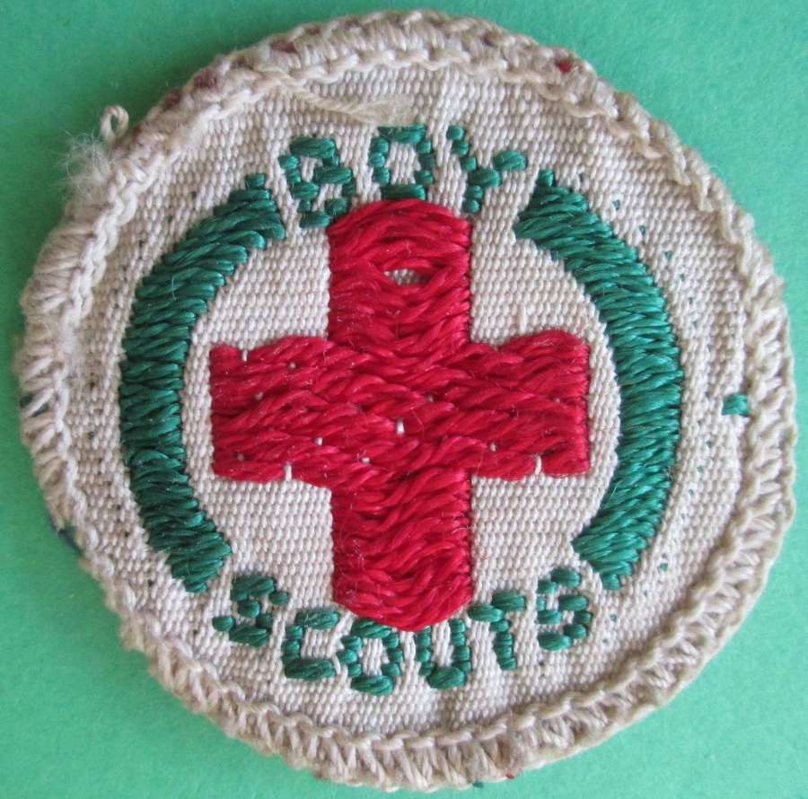 FIRST AID SCOUT PROFICIENCY BADGE