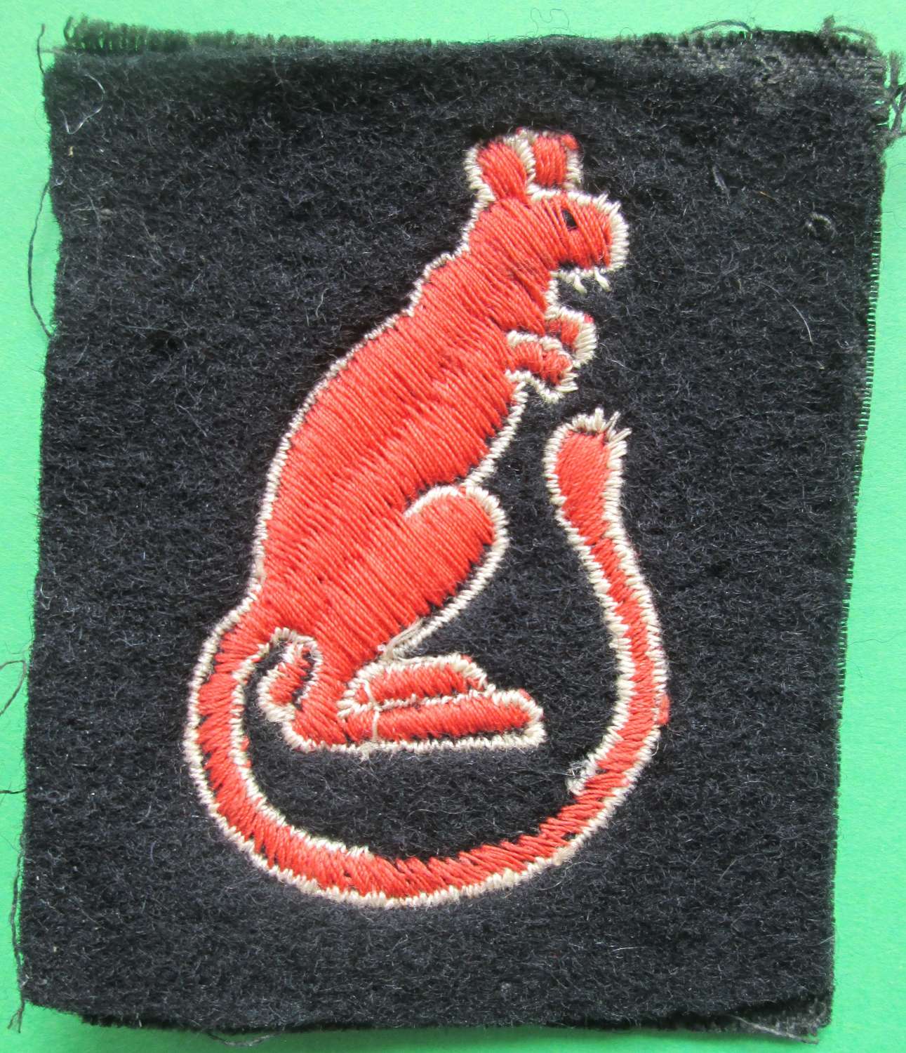 A 7TH ARMOURED DIVISION FORMATION PATCH