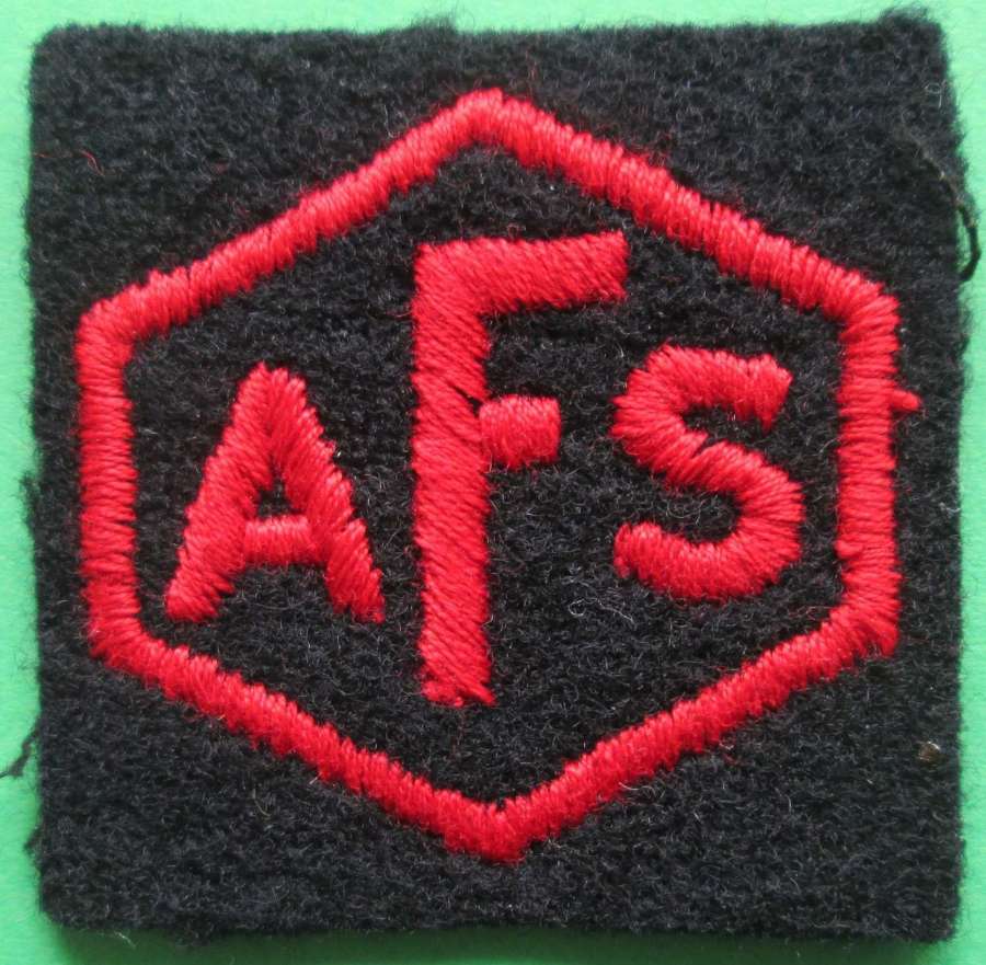 A CAP BADGE FOR THE AFS