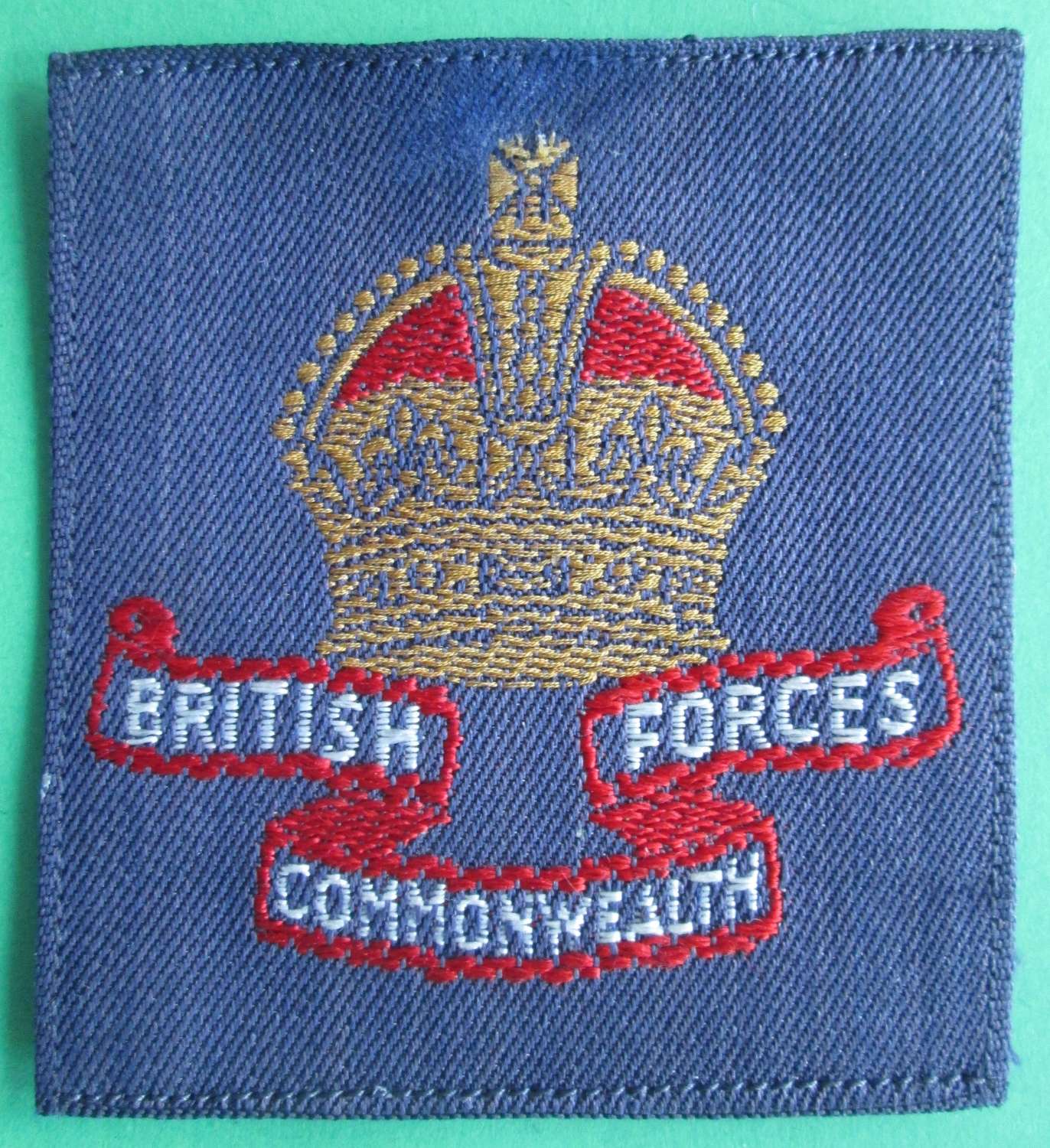 BRITISH FORCES COMMONWEALTH FORMATION SIGN