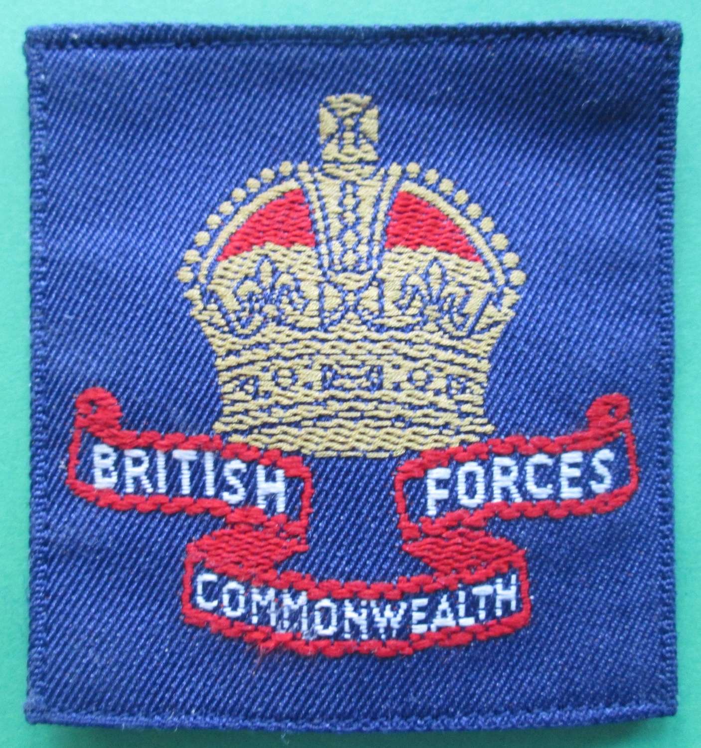 BRITISH COMMONWEALTH FORCES FORMATION SIGN