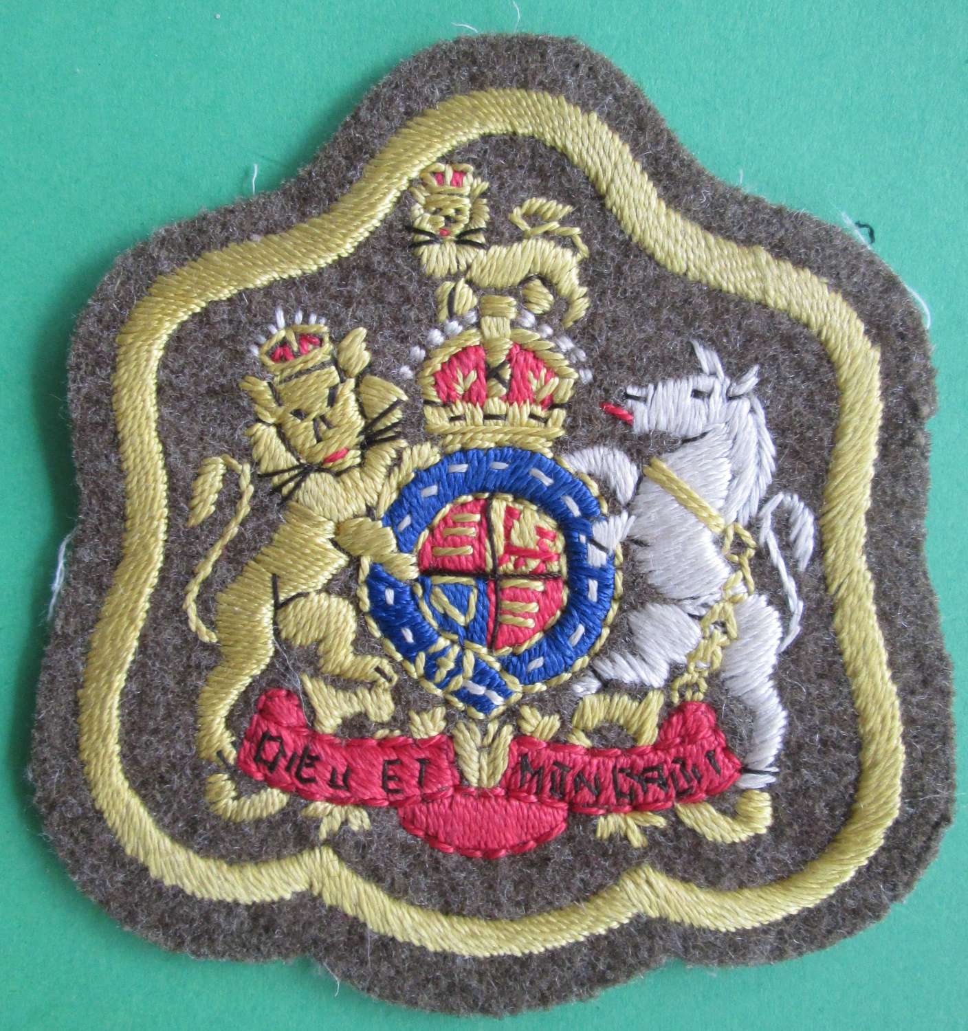 ARMOURED UNITS WARRENT OFFICER'S RANK BADGE