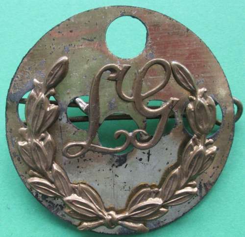 1ST CLASS LEWIS GUNNER/ LIGHT MACHINE GUNNER PROFICIENCY BADGE