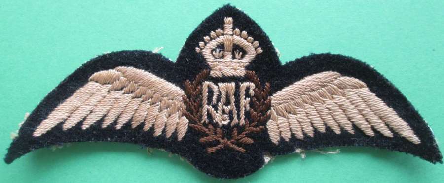 WWII NAMED ROYAL AIR FORCE WINGS