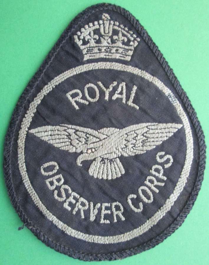 ROYAL OBSERVER CORPS BREAST BADGE