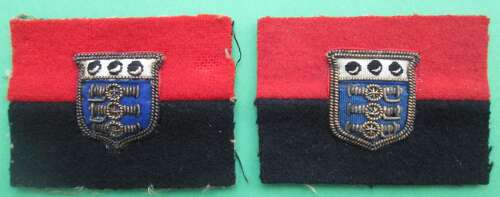 A PAIR OF WAR OFFICE FORMATION SIGNS