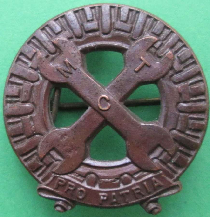 WWII MECHANISED TRANSPORT CORPS BADGE