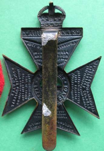 WWI KINGS ROYAL RIFLE CORPS CAP BADGE