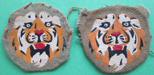 PAIR OF SOUTH EASTERN COMMAND FORMATION SIGNS