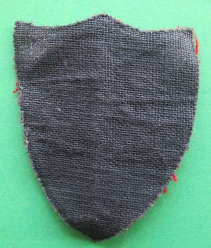 A 14th ARMY GROUP FORMATION SIGN IN BULLION WIRE