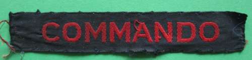 COMMANDO CASH TAPE TITLE